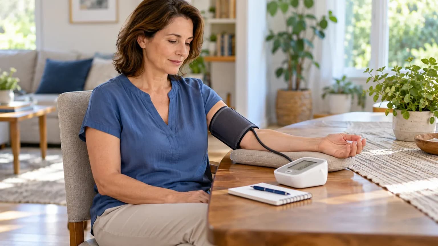 Checking Blood Pressure at Home