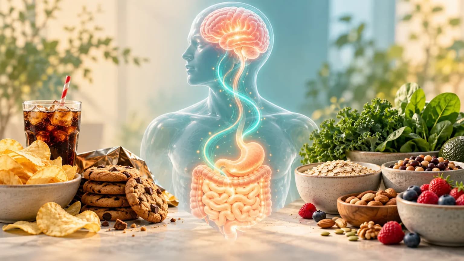 Gut-brain connection on the table