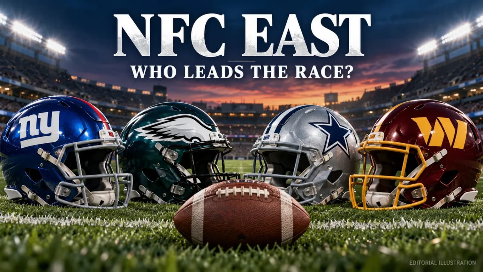 NFC East Helmet Showdown