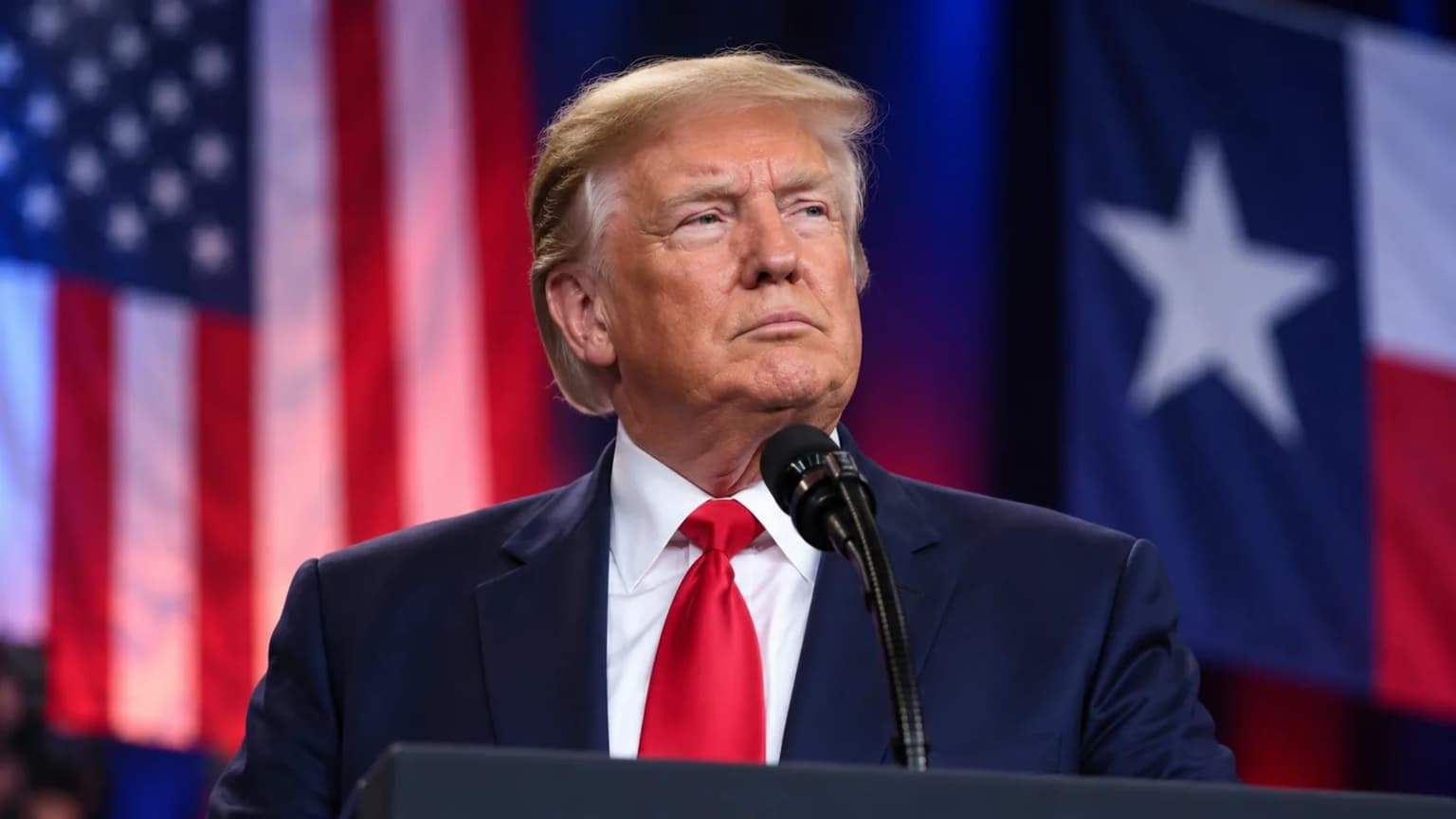 Trump at a Texas Rally